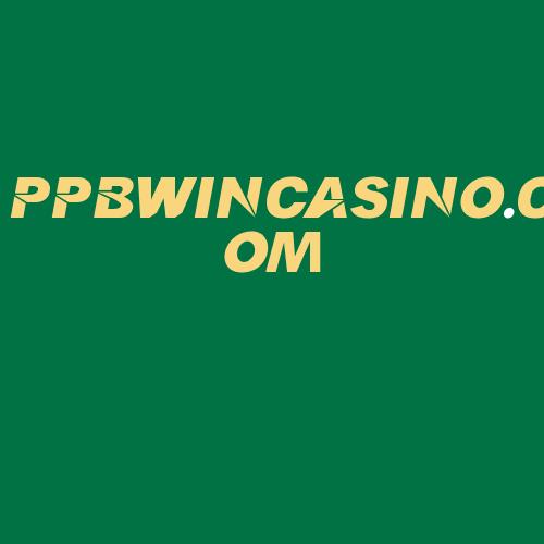 Logo da PPBWINCASINO